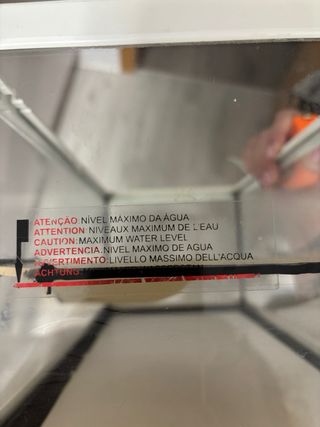 Tortuguero de cristal se puede poner filtro