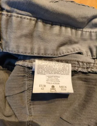 Pantalón Scalpers Gris Hombre