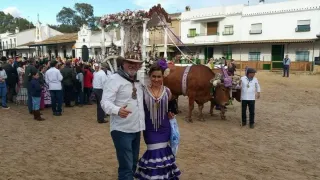 Vestido Flamenco Artesanal Talla 38