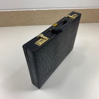 Maletín Vintage Cuero Negro