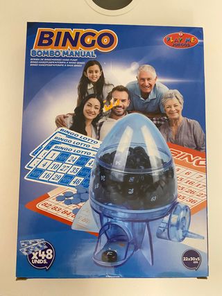 Juego de mesa Bingo Bombo Manual