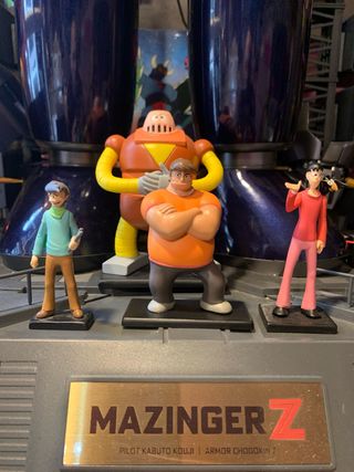 Figure di Mazinger Z: Boss, Mucha, Nuke e Robot Boss