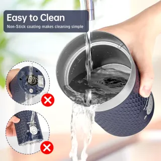 Espumador leche SIMPLETaste 4 en 1 azul