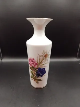 🇩🇪 Jarrón de porcelana alemán floral