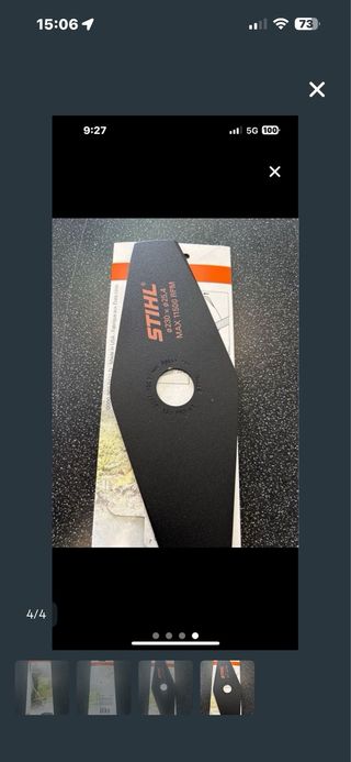 Cuchilla cortahierba STIHL 230mm