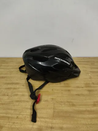 Casco de bicicleta Rockrider negro