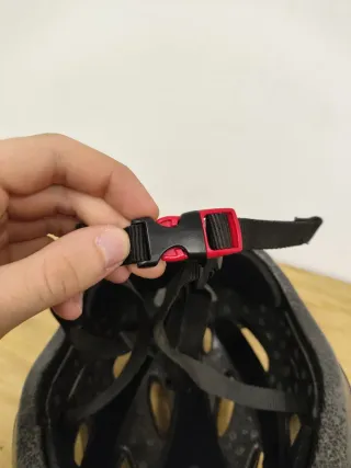 Casco de bicicleta Rockrider negro