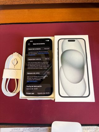 iPhone 15 Plus 128 Gb Nero Nuovo con Garanzia 22-8-28