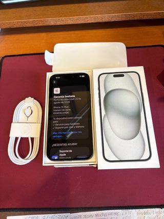 iPhone 15 Plus 128 Gb Nero Nuovo con Garanzia 22-8-28