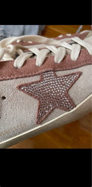 Golden Goose Superstar Rosa y Dorado