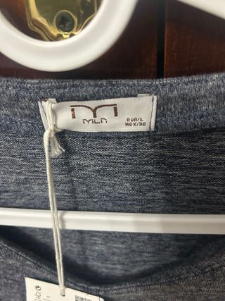 Chaleco gris talla L nuevo