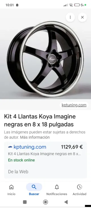Llantas Koya 19 pulgadas