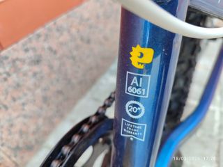 Bicicleta Niñ@ 20" Aluminio