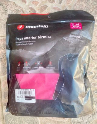 Camiseta térmica Mountain Pro Rosa Talla L