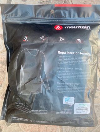 Camiseta térmica Mountain Pro Rosa Talla L