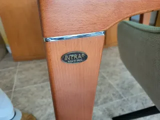 Mesa y 4 Sillas Madera Cerezo.