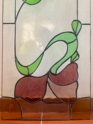 Vidriera Flores 38x116