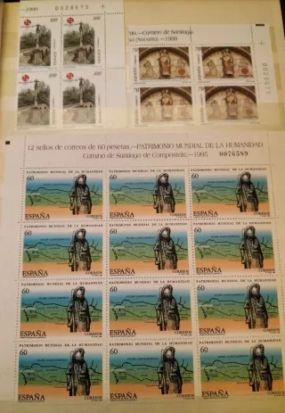 Xacobeo 8 Hojas Bloque+10 sellos nuevos MNH