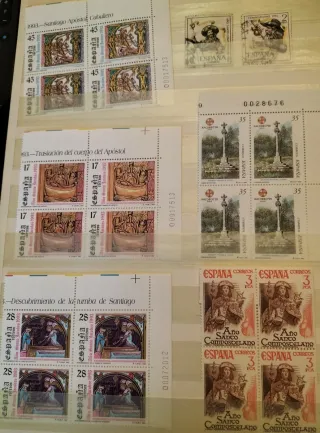 Xacobeo 8 Hojas Bloque+10 sellos nuevos MNH