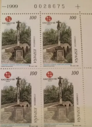 Xacobeo 8 Hojas Bloque+10 sellos nuevos MNH