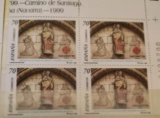 Xacobeo 8 Hojas Bloque+10 sellos nuevos MNH