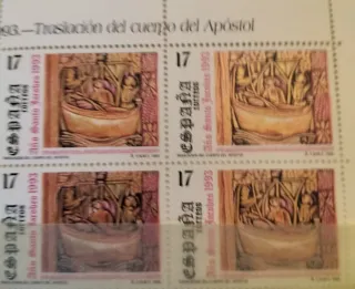 Xacobeo 8 Hojas Bloque+10 sellos nuevos MNH