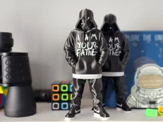 Figura urbana impresa 3D