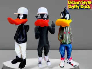 Figura urbana impresa 3D