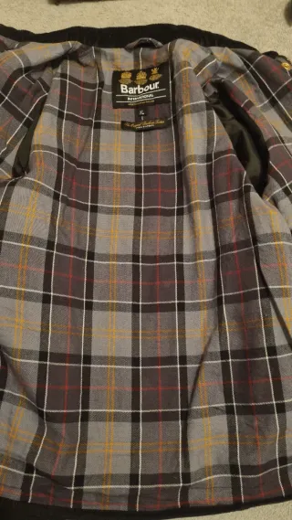 Chaqueta Barbour International Negra