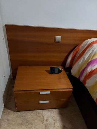 Cabezal  con dos mesitas