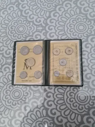 Cartera Monedas Juan Carlos I 1992