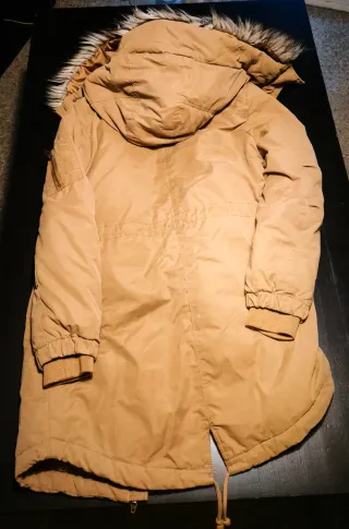 Parka mujer camel Talla S/36