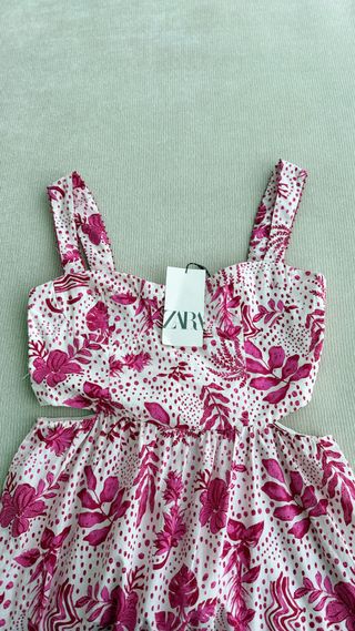 Vestido Zara Estampado Floral