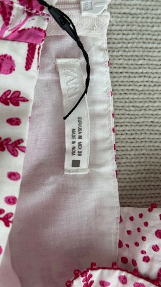 Vestido Zara Estampado Floral