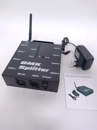 Divisor ótico DMX, distribuidor de amplificador