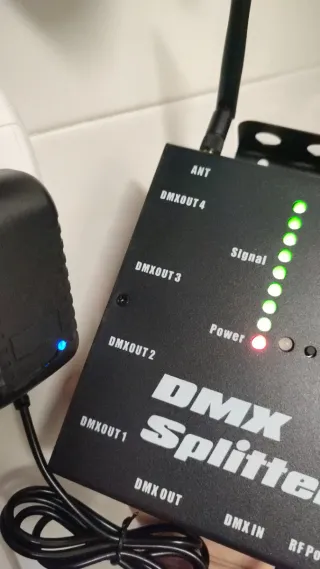 Divisor ótico DMX, distribuidor de amplificador