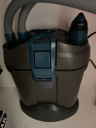 Acuario Kyroscape completo con decoración.