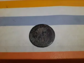 Moneda Antigua Tres Cuartos