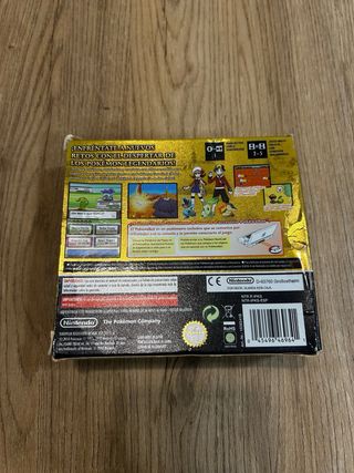 Caja Pokémon Heart Gold Edición Oro Nintendo DS