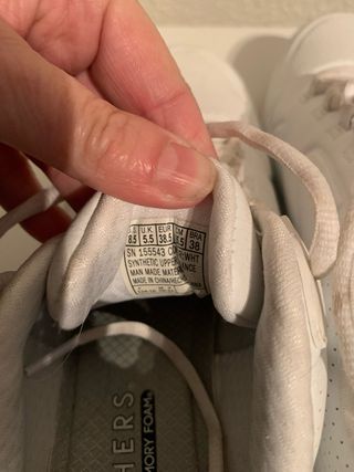 Skechers Blancas Talla 38.5