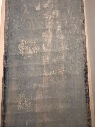 Rotolo Seta Dipinta Mano Cina Vintage