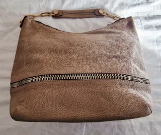 Bolso Carolina Herrera Piel Camel Grande