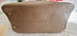 Bolso Carolina Herrera Piel Camel Grande