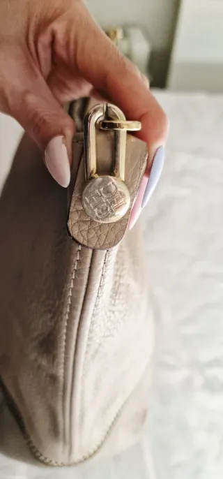 Bolso Carolina Herrera Piel Camel Grande