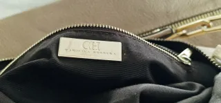 Bolso Carolina Herrera Piel Camel Grande