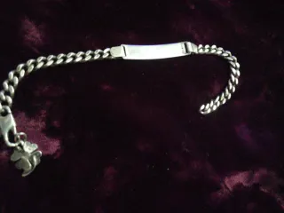 Pulsera esclava plata