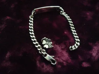 Pulsera esclava plata