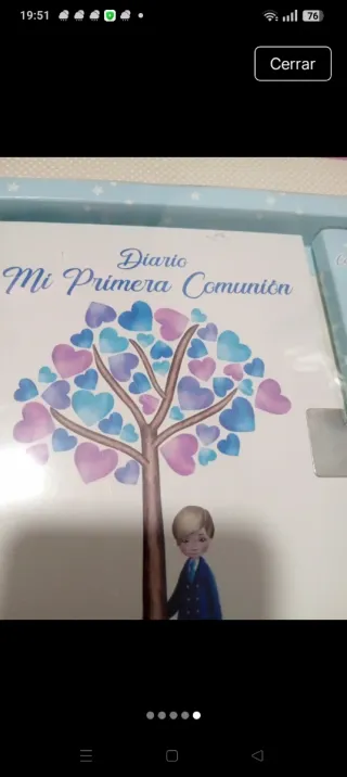 Diario Primera Comunión + Pendrive Fotos