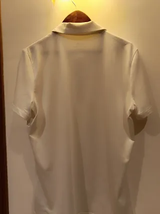 Polo blanco pádel/tenis