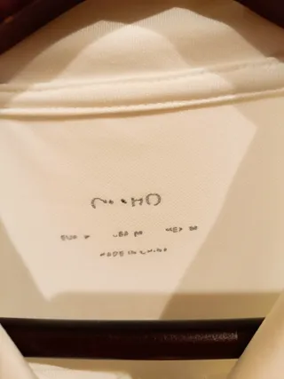 Polo blanco pádel/tenis